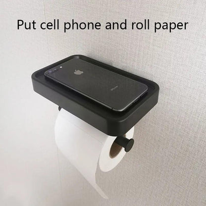 Toilet Paper Holder, Stylish, Modern, Easy Install Durable, Rust-Resistant, Bathroom Space-Saving, Small Bathrooms, Easy Use  Decorative, Elegant, Bathroom Organized, Functional, Easy Clean
