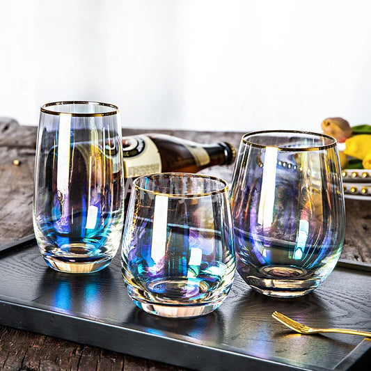 
rainbow glass

colorful glassware

egg-shaped glass

cocktail glass

unique glassware

gife

kitchenware

party supplies