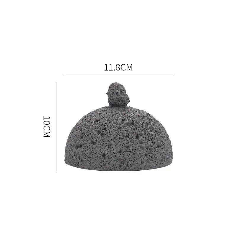 clHouse & Home
Black volcanic stone plate UK

Creative sushi serving tray

Unique honeycomb coal plate

Dry ice food presentation

Industrial style tableware

Artisan cold plate for sushi

Modern black dinnerware

Designer gift for chefs