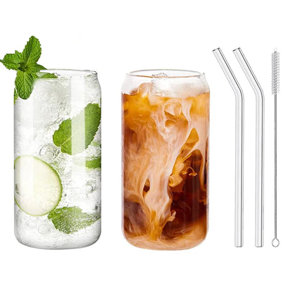 clHouse & Home
Can shaped glass cup set UK

550ml iced coffee glasses

Transparent bubble tea mugs with straws

Borosilicate glass drinking set

Creative beer can glasses

Clear glass juice tumblers

Modern café style glassware

Eco-friendly glass straws and cups