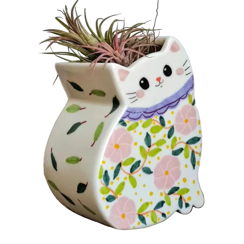 clHouse * Home
Cat shaped ceramic vase UK

Hand painted cat flower pot

Whimsical animal bud vase

Minimalist cat home decor

Unique ceramic flower arrangement

Boutique cat lover gift ideas

Nordic style cat ornament

Small decorative ceramic vase