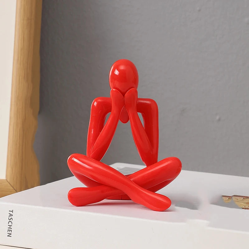 Minimalist Thinker

Abstract thinker sculpture Modern home ornament Minimalist desk decor Thinker figurine Nordic office accessories Eco-friendly art sculpture Contemporary bookshelf decor Thoughtful gift ideas Abstract art supplies
