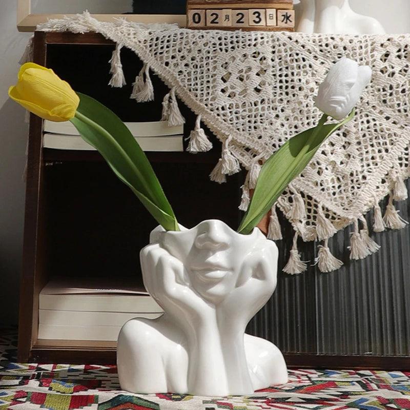 
Woman Body Vase

Unique Gift Conversation Starter

Unique

Statement Piece

Modern Interior Feminine

Modern

Home Decor Sculpture Vase

Function

Fresh Flowers

Elegant

Dried Flowers Contemporary Vase

Artistic

Art