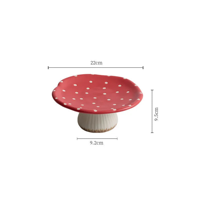clHouse & Home
Red mushroom ceramic plate UK

Cute toadstool salad bowl

Whimsical mushroom tableware

Afternoon tea dessert plate

Mushroom shaped kitchen decor

Unique ceramic fruit bowl

Boutique nursery snack plate

Fairy garden themed crockery