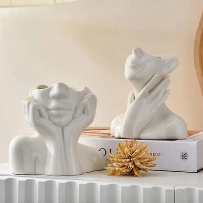 
Woman Body Vase

Unique Gift Conversation Starter

Unique

Statement Piece

Modern Interior Feminine

Modern

Home Decor Sculpture Vase

Function

Fresh Flowers

Elegant

Dried Flowers Contemporary Vase

Artistic

Art