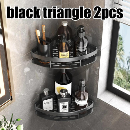 Corner Wall Shelf Wall Shelf Rectangular Shelf Home Decor Space-Saving Storage Modern Versatile Easy to Install