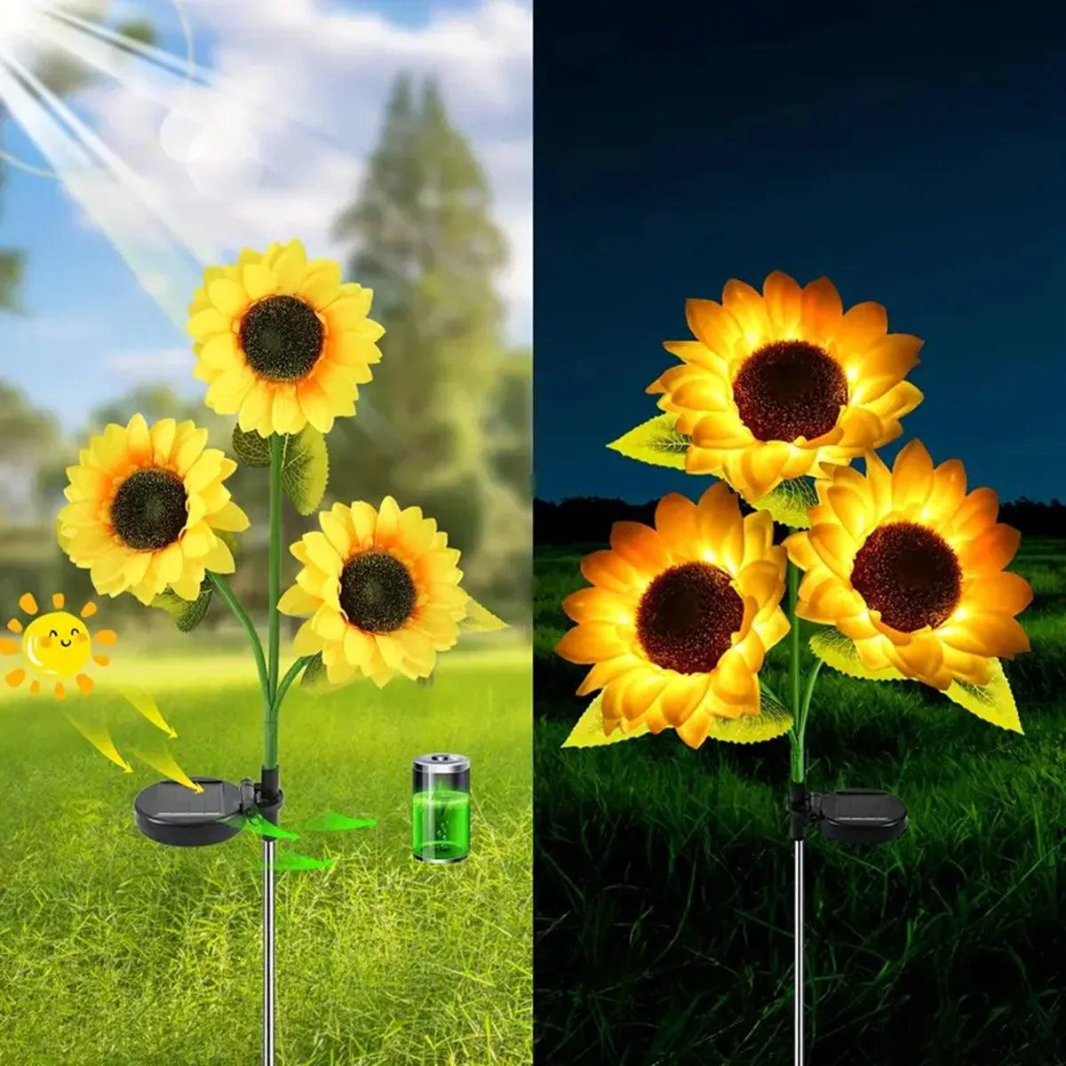 Solar sunflower Lights Garden Lights Outdoor Lighting Garden Decor Eco-Friendly Unique Gift Sustainable Cheerful Sunny Garden

Inusitado Incanto