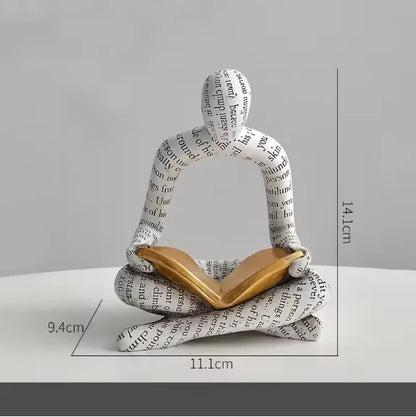 clHouse & Home
Bookworm gift ideas

Resin library ornaments

Minimalist study decor

Literary figurines for shelves

Modern office desktop art

Female reader ornament

Intellectual home accessories