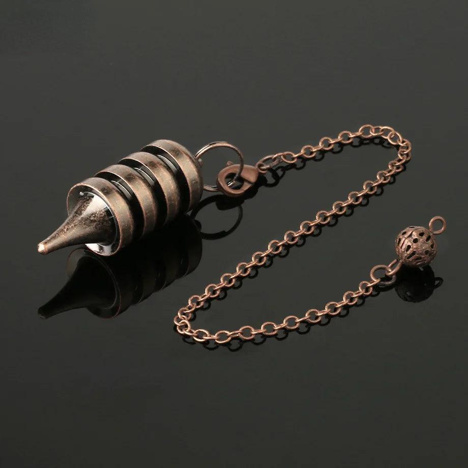 
Universe

Spiritual Growth

Spiritual Connection

Self-Discovery

Intuition

Inner Wisdom

Handcrafted

Energy Healing

Dowsing

Divination

Copper Pendulum

Answers