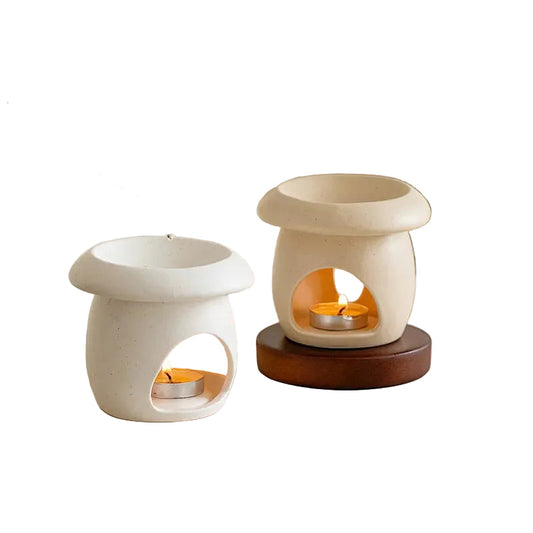 clouse & Home
Ceramic mushroom candle holder UK

Scented candle stand

Essential oil heating holder

Mushroom home decoration

Botanical tea light holder

Zen atmosphere accessories

Decorative ceramic candlestick

Unique gift for home decor