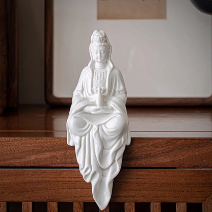 Estátua de Buda Guanyin

Queimador de incenso de refluxo

Ornamento de Bodhisattva em porcelana

Decoração Zen para casa