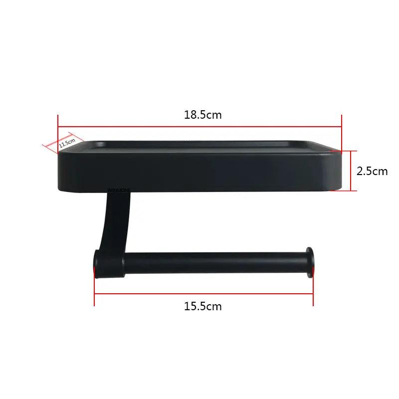 Toilet Paper Holder, Stylish, Modern, Easy Install Durable, Rust-Resistant, Bathroom Space-Saving, Small Bathrooms, Easy Use  Decorative, Elegant, Bathroom Organized, Functional, Easy Clean
