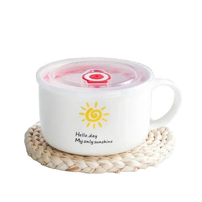 clHouse & Home
Japanese style noodle bowl Decorative ceramic cereal bowl Aesthetic kitchen supplies

Ceramic noodle bowl with lid Large ramen bowl cartoon Cute salad bowl with cover

Cartoon kitchen tableware Microwave safe ceramic food container Large soup bowl for home