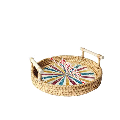 clHouse & Home
Rattan storage tray 

Shell inlay wicker basket

Boho living room organiser

Handcrafted jewellery tray

Round rattan tray with handles

Natural shell home decor

Artisan woven tray

Wicker trinket organiser