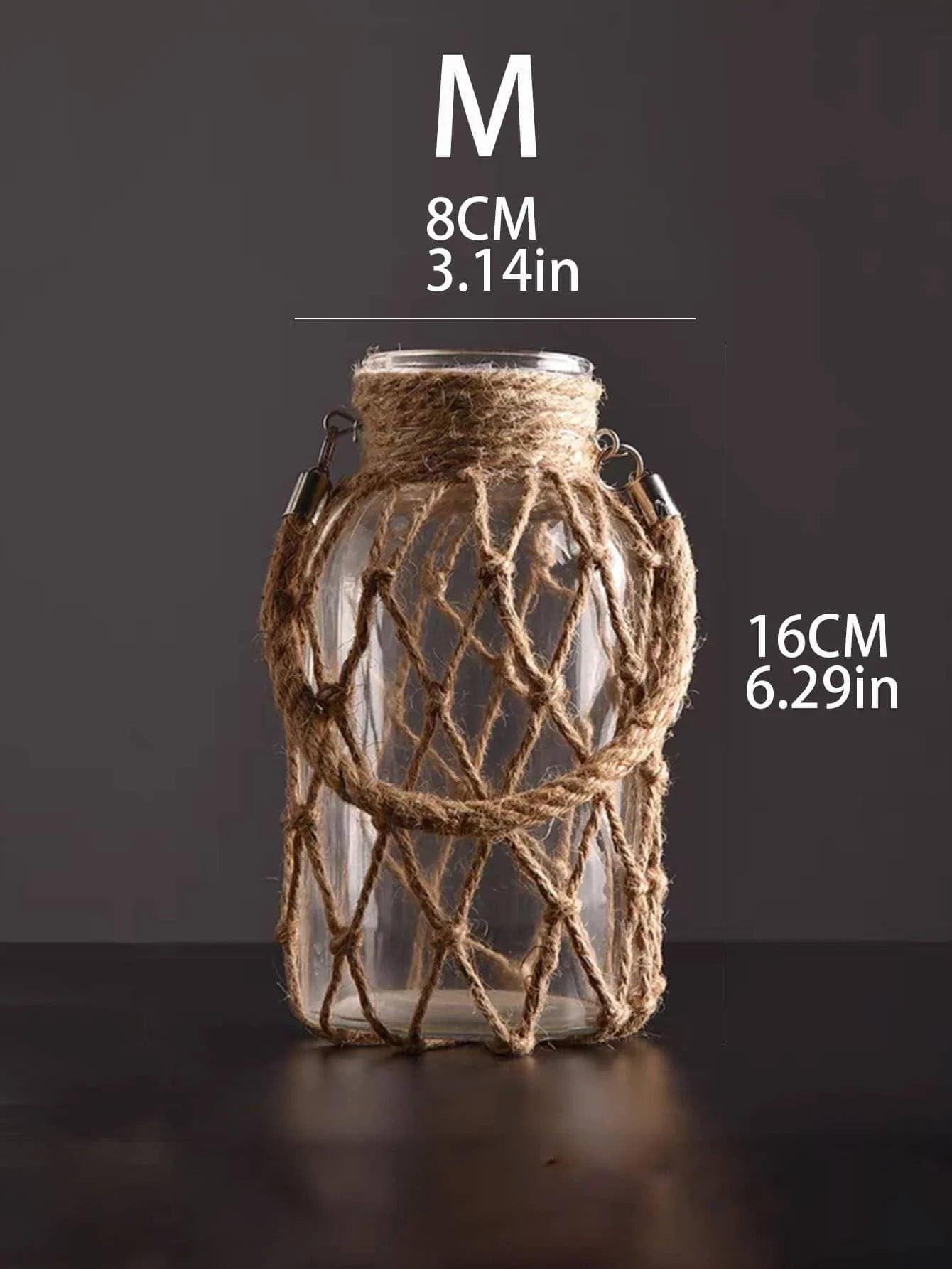 Versatile

Unique

Sustainable

Sustainability Boho Chic

Stylish

Style

Scandinavian Design

Nordic Glass Vase

Hemp-Wrapped Glass Vase

Hemp Rope

Handcrafted Glass Vase

Handcrafted

Fresh Flowers

Flowers Glass Vase

Decor Piece

Centerpiece hemp-Nature

Any Room Sustainable