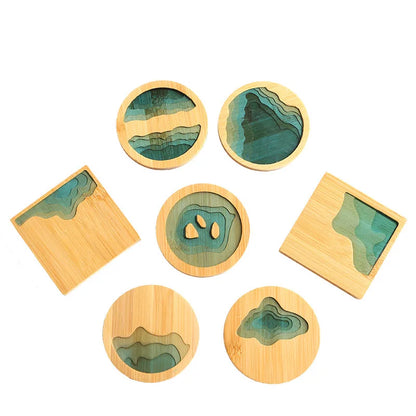 clHouse & Home
Resin tea coaster 

Bamboo cup holder

Kung Fu tea accessories

Creative tea ceremony supplies

Transparent resin potholder

Zen garden home decor

Natural bamboo coasters

Artisan tea set accessories

Modern oriental table decor