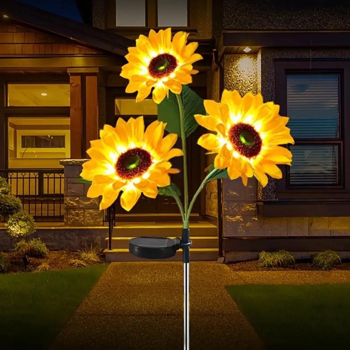 Solar sunflower Lights Garden Lights Outdoor Lighting Garden Decor Eco-Friendly Unique Gift Sustainable Cheerful Sunny Garden

Inusitado Incanto