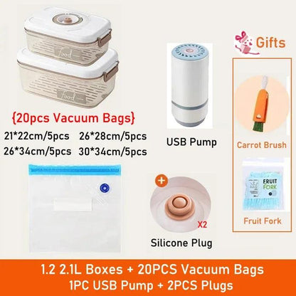 Vacuum-Sealed

Storage

Stackable

Save Money Food Storage

Pantry Vacuum-Sealed

Homeacuum-Sealed

Freshness

Fresher For Longer Organize Kitchen

Fresh Vault Pro

Food Waste

Flavor Food Waste

Eco-Conscious

Containers

Airtight Containers