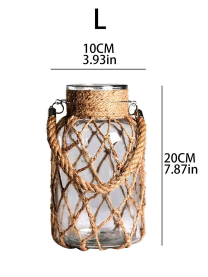 Versatile

Unique

Sustainable

Sustainability Boho Chic

Stylish

Style

Scandinavian Design

Nordic Glass Vase

Hemp-Wrapped Glass Vase

Hemp Rope

Handcrafted Glass Vase

Handcrafted

Fresh Flowers

Flowers Glass Vase

Decor Piece

Centerpiece hemp-Nature

Any Room Sustainable