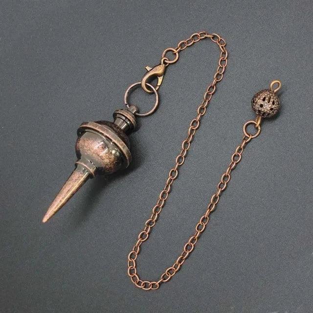 
Universe

Spiritual Growth

Spiritual Connection

Self-Discovery

Intuition

Inner Wisdom

Handcrafted

Energy Healing

Dowsing

Divination

Copper Pendulum

Answers