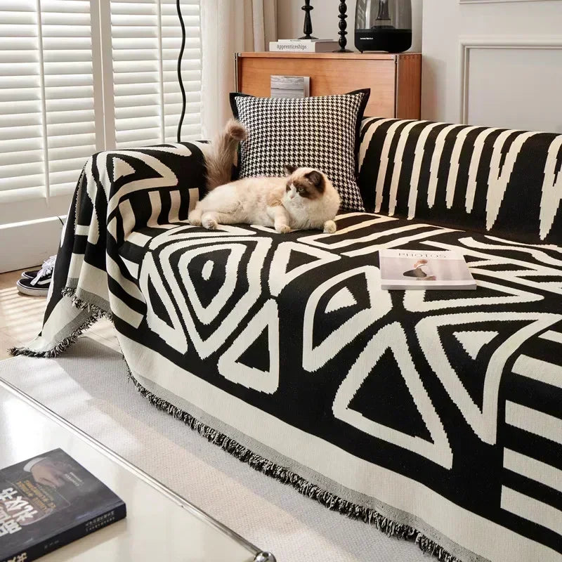 tassel throw

sofa cover

multi-functional blanket

chenille throw blanket

chair cover

bohemian blanket

bohemia breeze

anti-cat scratch towel