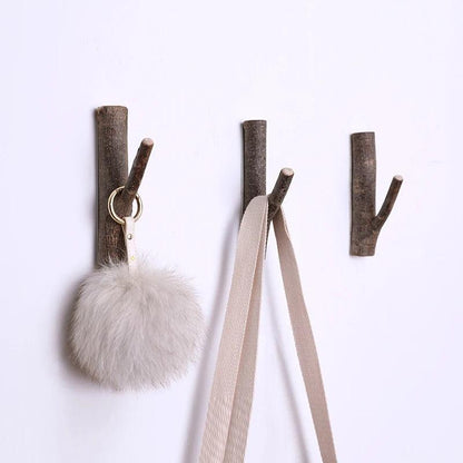  Wooden Coat Rack, Unique, 