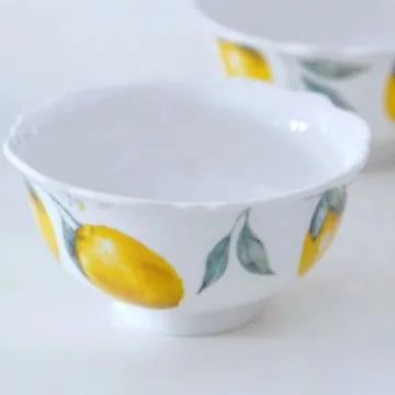 Lemon relief ceramic plates

Textured dinnerware set 

Citrus fruit soup plates

Mediterranean style crockery

3D embossed ceramic bowls

Creative fruit pattern plates

Luxury household dining sets

Zesty kitchen decor

Artisanal ceramic tableware