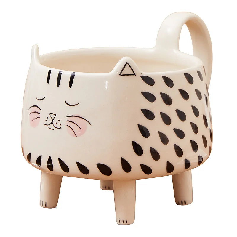 tea mug

paws & pour

novelty mug

microwave safe mug

dishwasher safe mug

cute mug

coffee mug

ceramic mug

ceramic cat mug

cat mug with legs

cat mug

cat lover gift