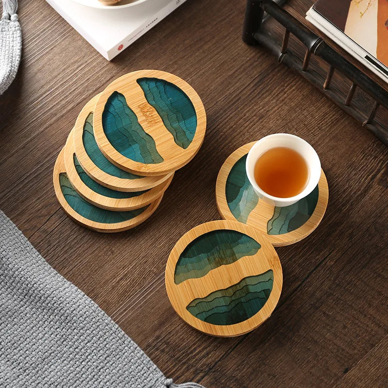 clHouse & Home
Resin tea coaster 

Bamboo cup holder

Kung Fu tea accessories

Creative tea ceremony supplies

Transparent resin potholder

Zen garden home decor

Natural bamboo coasters

Artisan tea set accessories

Modern oriental table decor
