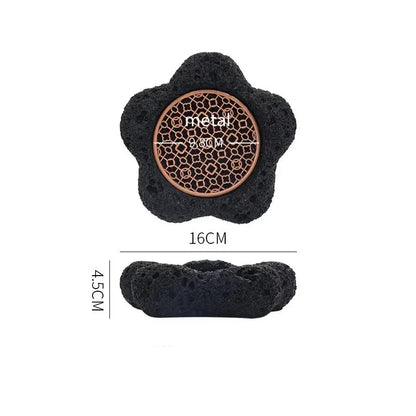 clHouse & Home
Black volcanic stone plate UK

Creative sushi serving tray

Unique honeycomb coal plate

Dry ice food presentation

Industrial style tableware

Artisan cold plate for sushi

Modern black dinnerware

Designer gift for chefs