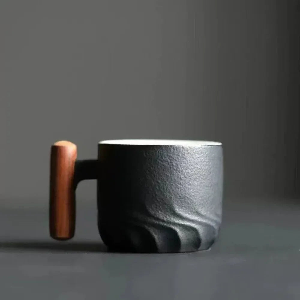 The "Artisan’s Ember" Kiln-Change Espresso Cup