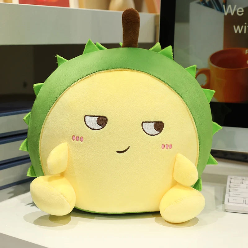 Funny durian plush toy

Cartoon fruit cushion

Emote durian pillow

Quirky sofa decor

Creative fruit plushie

Soft durian toy UK

Novelty nursery pillow

Kawaii fruit decor

Funny gift for friends