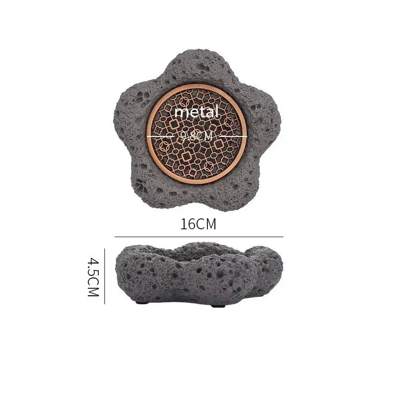 clHouse & Home
Black volcanic stone plate UK

Creative sushi serving tray

Unique honeycomb coal plate

Dry ice food presentation

Industrial style tableware

Artisan cold plate for sushi

Modern black dinnerware

Designer gift for chefs