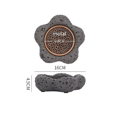 clHouse & Home
Black volcanic stone plate UK

Creative sushi serving tray

Unique honeycomb coal plate

Dry ice food presentation

Industrial style tableware

Artisan cold plate for sushi

Modern black dinnerware

Designer gift for chefs