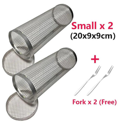 Versatile

Upgrade Grilling

Tailgating

Stainless Steel

Small Cuts of Meat Compact

Seafood

Rolling

Portable

Meats Rolling Grill Basket

Grill Vegetables

Even Cooking

Easy to Clean

Durable

Dishwasher Safe Rolling

Camping

BBQ Basket

Backyard BBQ BBQ Basket