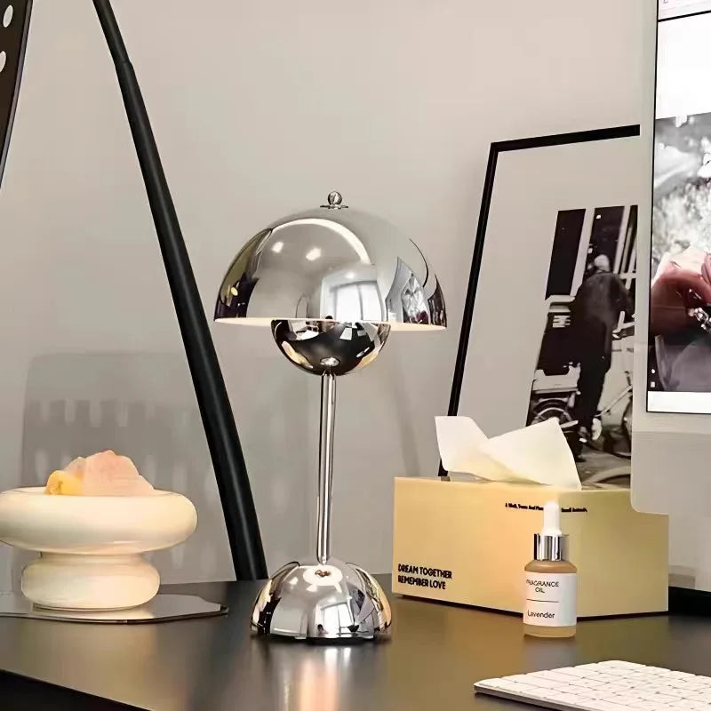 clHouse & Home
Nordic mushroom lamp 

Rechargeable bedside light

Flower bud table lamp

Touch control night light

Portable LED desk lamp

Minimalist bedroom decor

Wireless table lights

Scandi style lighting

Modern night light