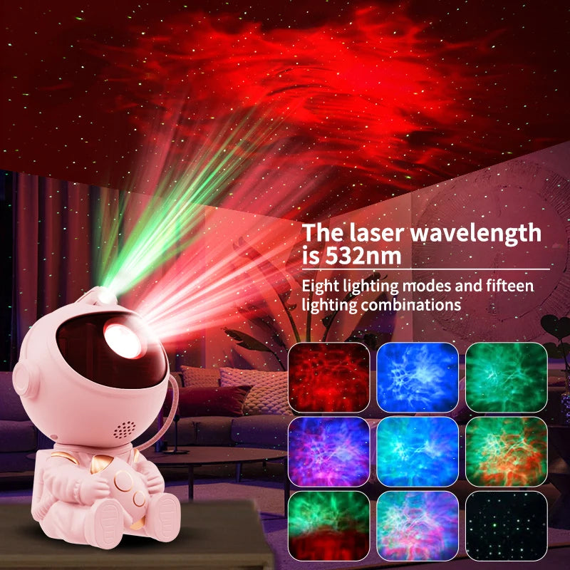 clhouse & Home
Astronaut light projector 

Galaxy star projector for ceiling

Kids bedroom night light

Nebula lamp

Space themed room decor

Sensory lights for children

Home party lighting

Unique gifts for kids 