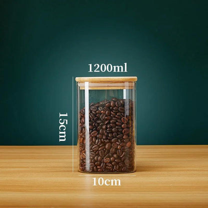 Stylish Eco-Friendly Glass Storage Jars

Square Glass Storage Jars

Square Glass Jars

Pantry Organization

Modern

Kitchen Decor

food Storage Square Glass Jars

Elegant

Easy to Clean Kitchen Upgrade

Durable

Dry Goods Storage

Bamboo Lids