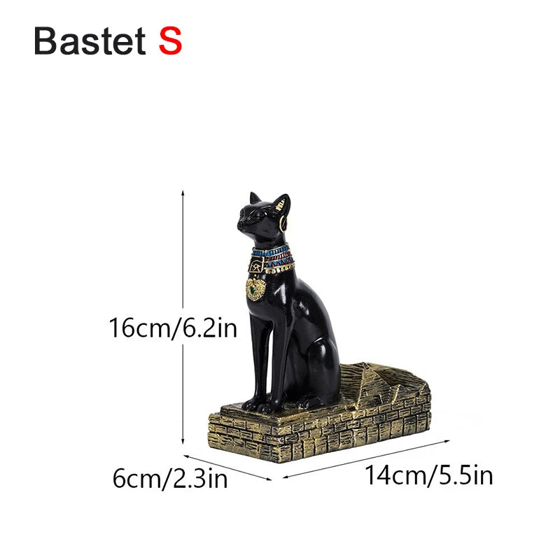 Anubis wine bottle rack

Bastet cat wine holder 

Egyptian bar ornaments

Ancient Egypt home decor

Resin wine bottle stand

Goddess Bastet statue wine rack

Mythological barware gifts

Luxury wine display stand

Artisanal Egyptian crafts