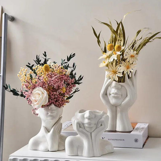 
Woman Body Vase

Unique Gift Conversation Starter

Unique

Statement Piece

Modern Interior Feminine

Modern

Home Decor Sculpture Vase

Function

Fresh Flowers

Elegant

Dried Flowers Contemporary Vase

Artistic

Art