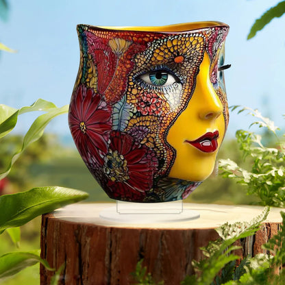 2D Bohemian Face Ornament