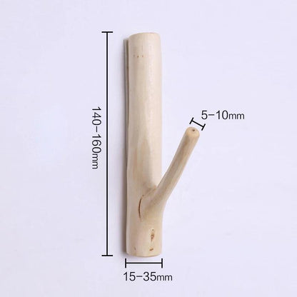  Wooden Coat Rack, Unique, 