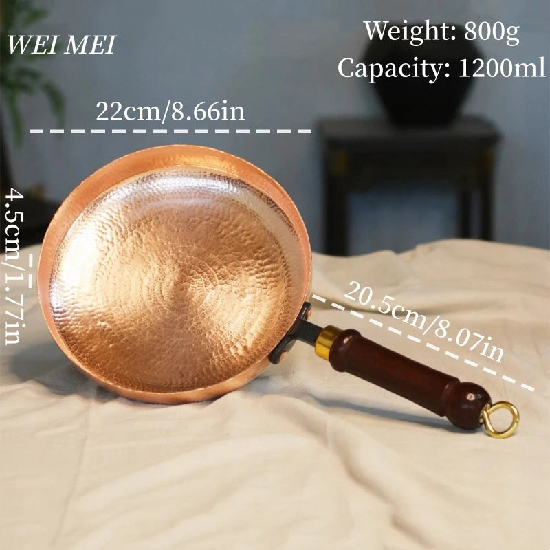 clHouse & Home
Handcrafted copper pan 

Copper steak plate

Wooden handle copper skillet

Campfire picnic cookware

Western-style dinner dish

Flat bottom copper pan

Artisan copper tableware

Outdoor cooking skillet

Pure copper frying pan
