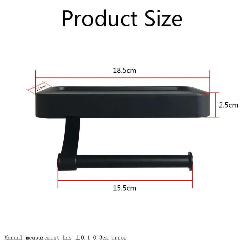 Toilet Paper Holder, Stylish, Modern, Easy Install Durable, Rust-Resistant, Bathroom Space-Saving, Small Bathrooms, Easy Use  Decorative, Elegant, Bathroom Organized, Functional, Easy Clean