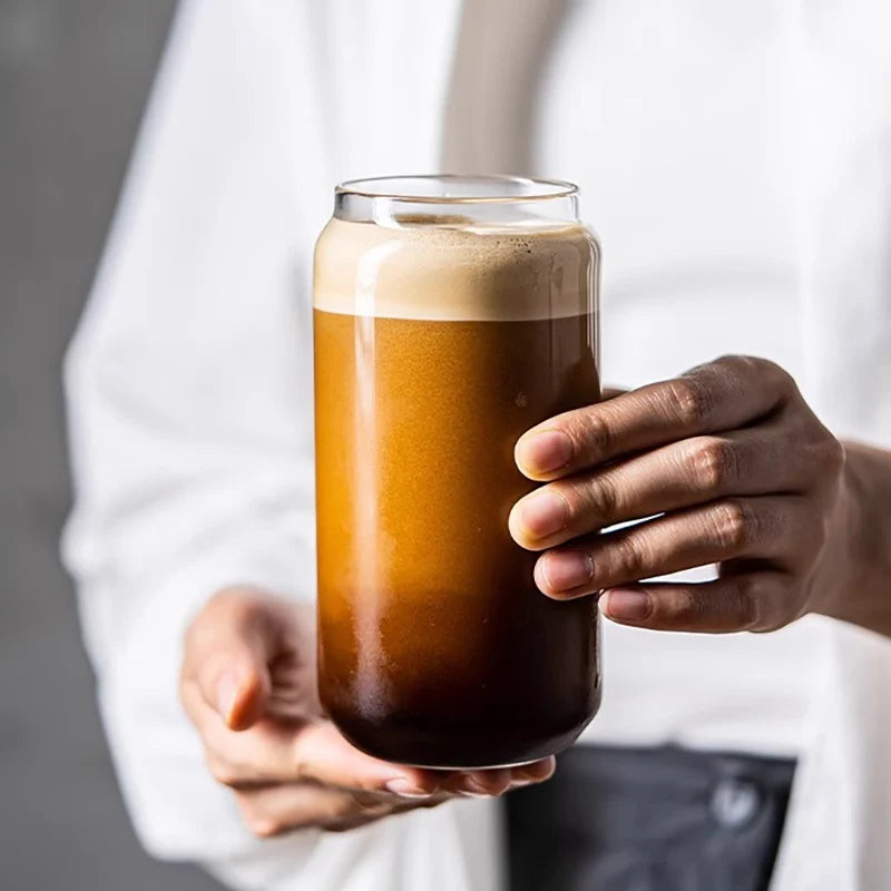 clHouse & Home
Can shaped glass cup set UK

550ml iced coffee glasses

Transparent bubble tea mugs with straws

Borosilicate glass drinking set

Creative beer can glasses

Clear glass juice tumblers

Modern café style glassware

Eco-friendly glass straws and cups