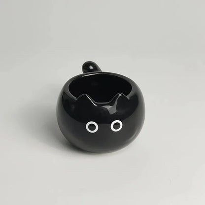 Siamese cat mug

Cute ceramic coffee cup

Kitty shaped mug

Cat lover birthday gift

Underglaze ceramic cup

Cartoon animal mug

Novelty breakfast cup

Hand-finished cat mug

Unique kitchen gift