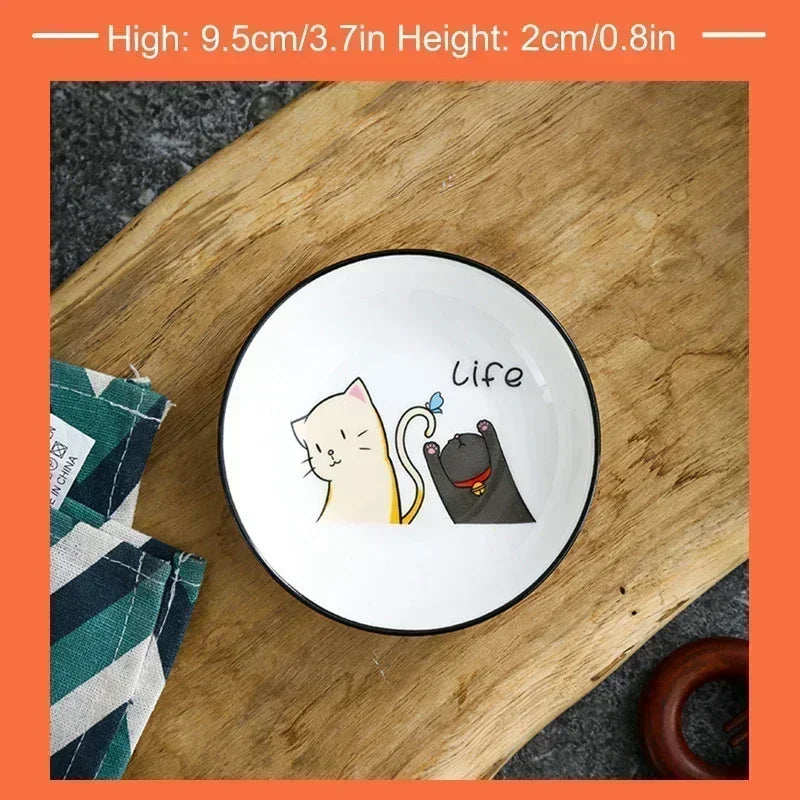 Cat ceramic sauce dish

Cute seasoning plate

Kawaii kitchen accessories

Soy sauce dip bowl

Cat lover kitchen gift UK

Mini dessert plate

Creative snack dishes

Sushi condiment bowl

Ceramic vinegar dish