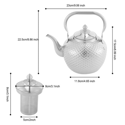 clHouse & Hme
Hammered stainless steel teapot UK

2L induction safe tea kettle

Luxury gold teapot with filter

Modern silver tea pot for gas stove

Stainless steel camping teapot

Large capacity tea infuser kettle

Designer stovetop teapot UK

Boutique kitchenware gift ideas
