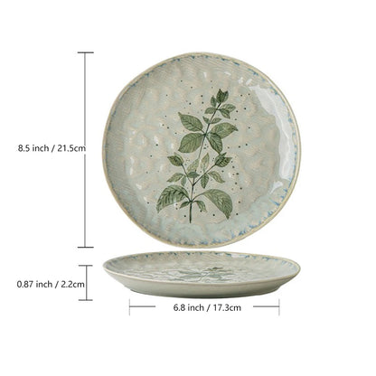 Green ceramic dinner plate

Porcelain steak dish 

Emerald green tableware

Modern pasta plate

Elegant dessert dish

8.5 inch dinner plate

Luxury ceramic crockery

Minimalist porcelain plate

Dark green kitchenware