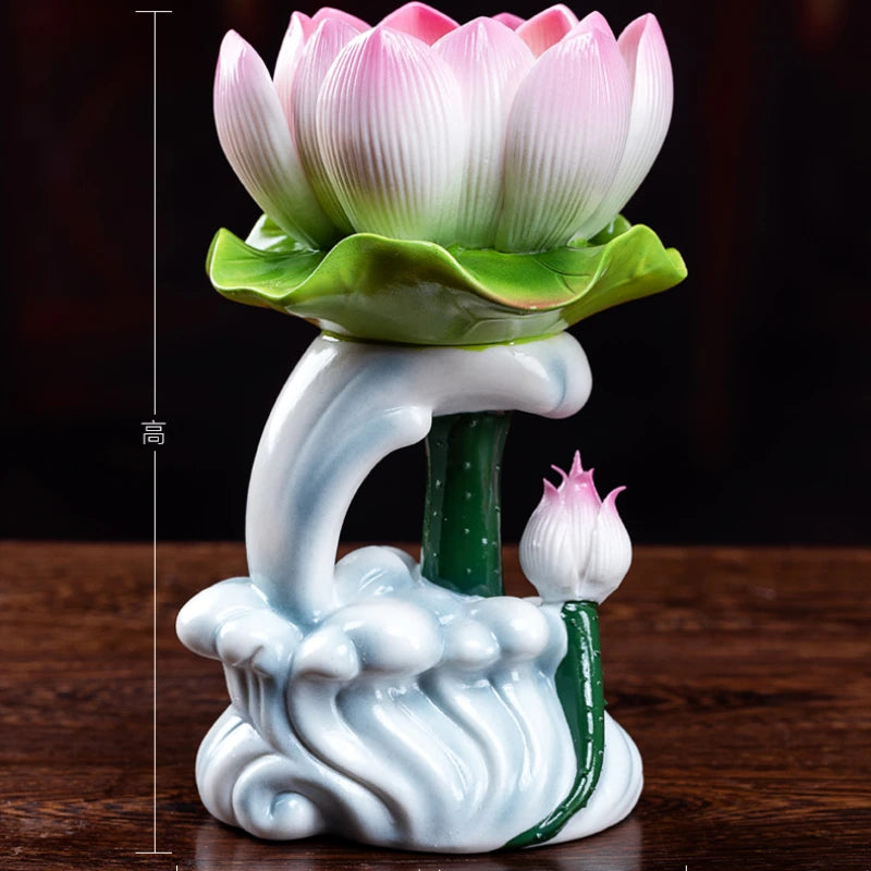 Unique Tranquility Spiritual Space Serene Atmosphere Peace Meditation Home Decor Harmony Handcrafted Calming Energy Buddhist Candlestick

spiritual decor

religious items

lotus serenity

lotus candle holder

Feng Shui

ceramic candle holder

butter candle holder

Buddhism

Buddha ware